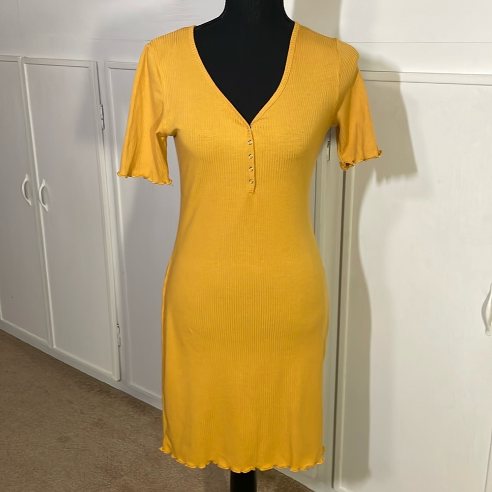 DEREK HEART Short Sleeve Dress